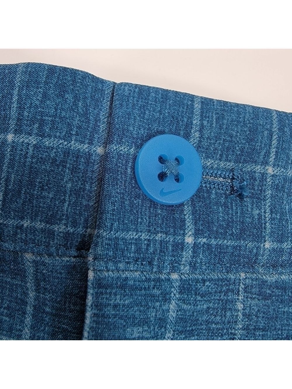 NEW Nike Dri-Fit Golf Shorts Men's Size 32 x11 Blue Check Plaid Standard Fit NWT - Picture 6 of 12
